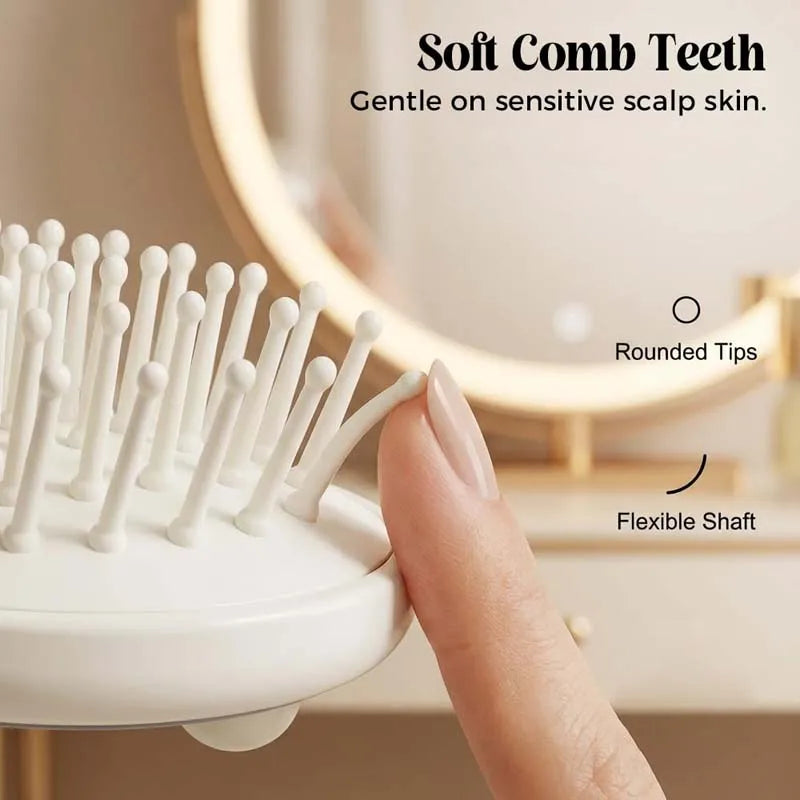 USB Electric Spray Hair Comb | 2-in-1 Atomizing Cushion Brush