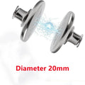 Magnetic Curtain Buckle Clips | Aluminum Alloy Holders 1–8 Pairs
