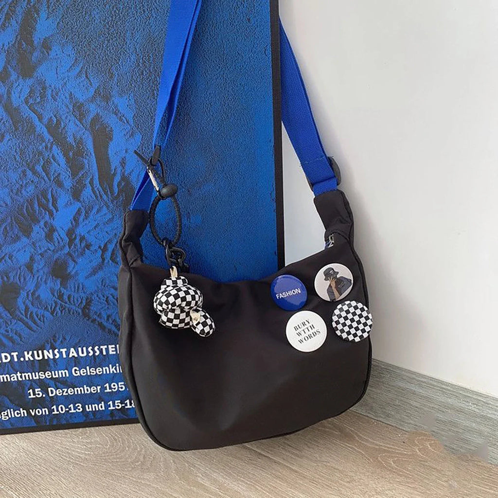 Women's Nylon Messenger Bag – Travel, Gym & Daily Crossbody