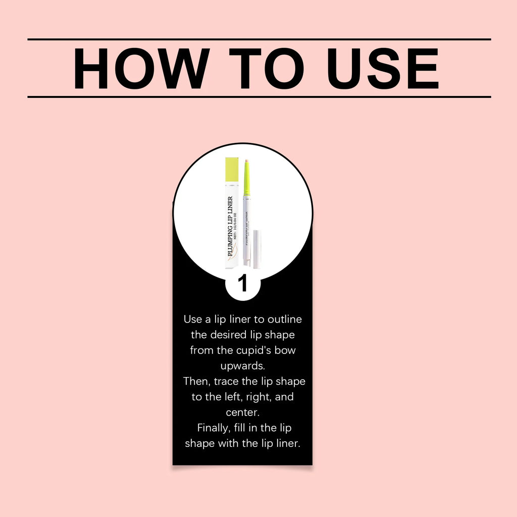Matte Waterproof Lip Liner Pencil – Plumping & Long-Lasting