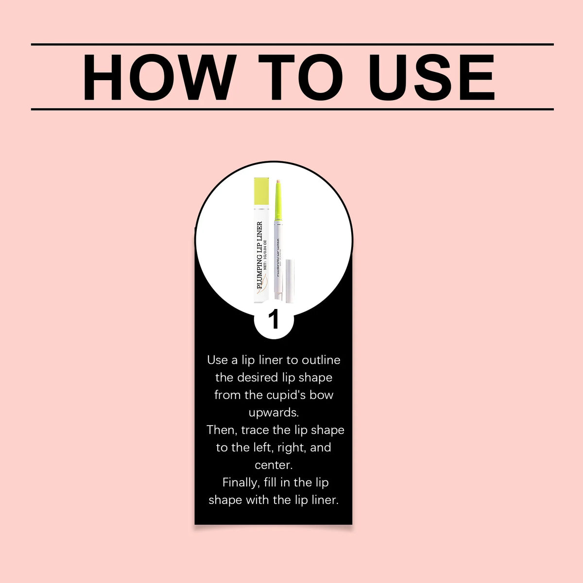 Matte Waterproof Lip Liner Pencil – Plumping & Long-Lasting