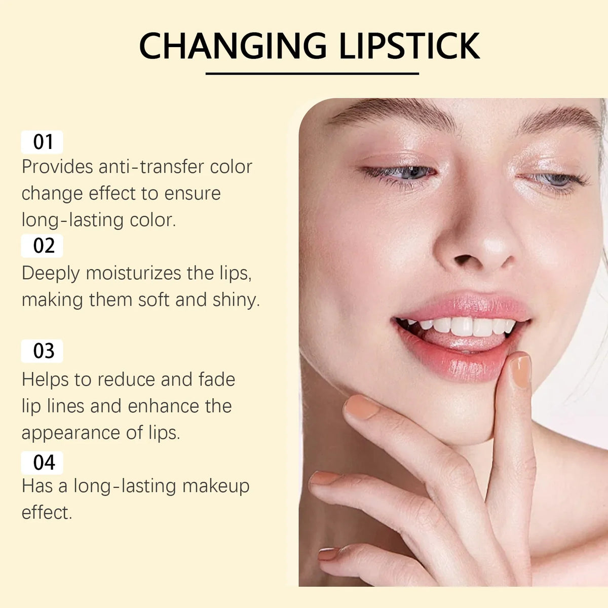 Jaysuing Gold Color-Changing Lip Balm – Hyaluronic Acid 3.5g