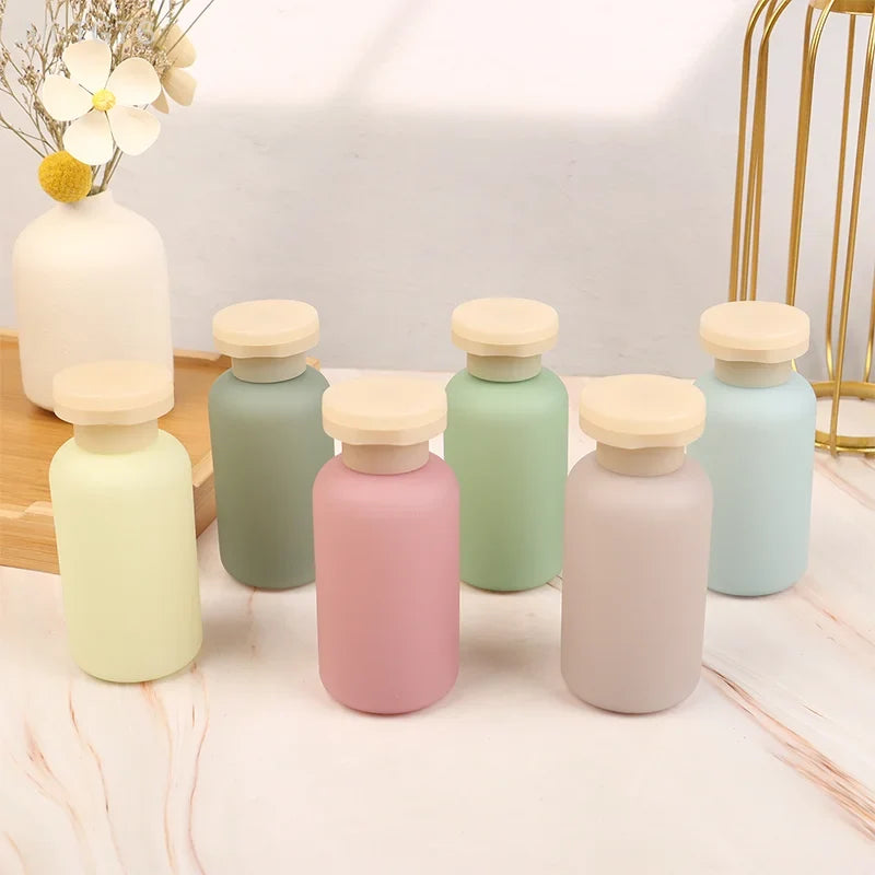 100ml Refillable Squeeze Travel Bottles with Flip Cap | 1/3/4 Pack