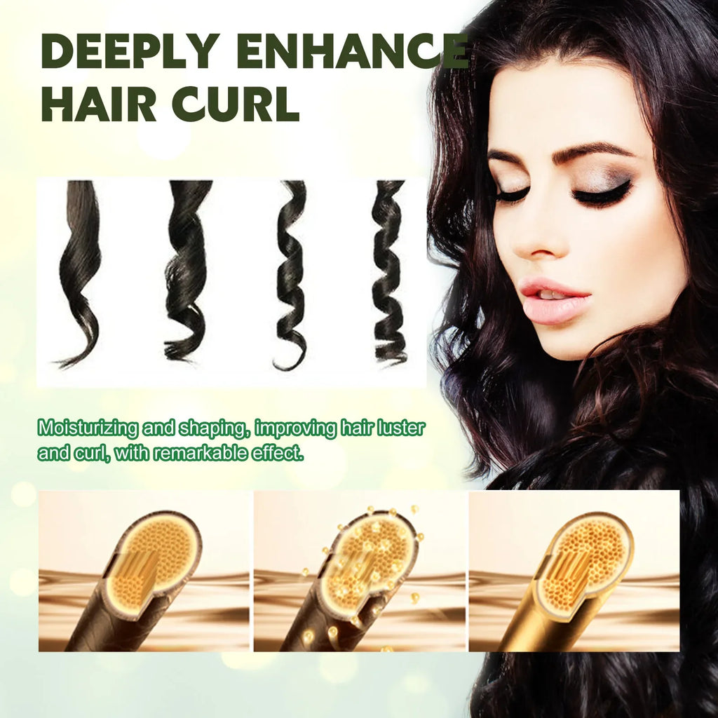 Jaysuing Curly Hair Mousse – Lasting Hold, Frizz-Free Curls