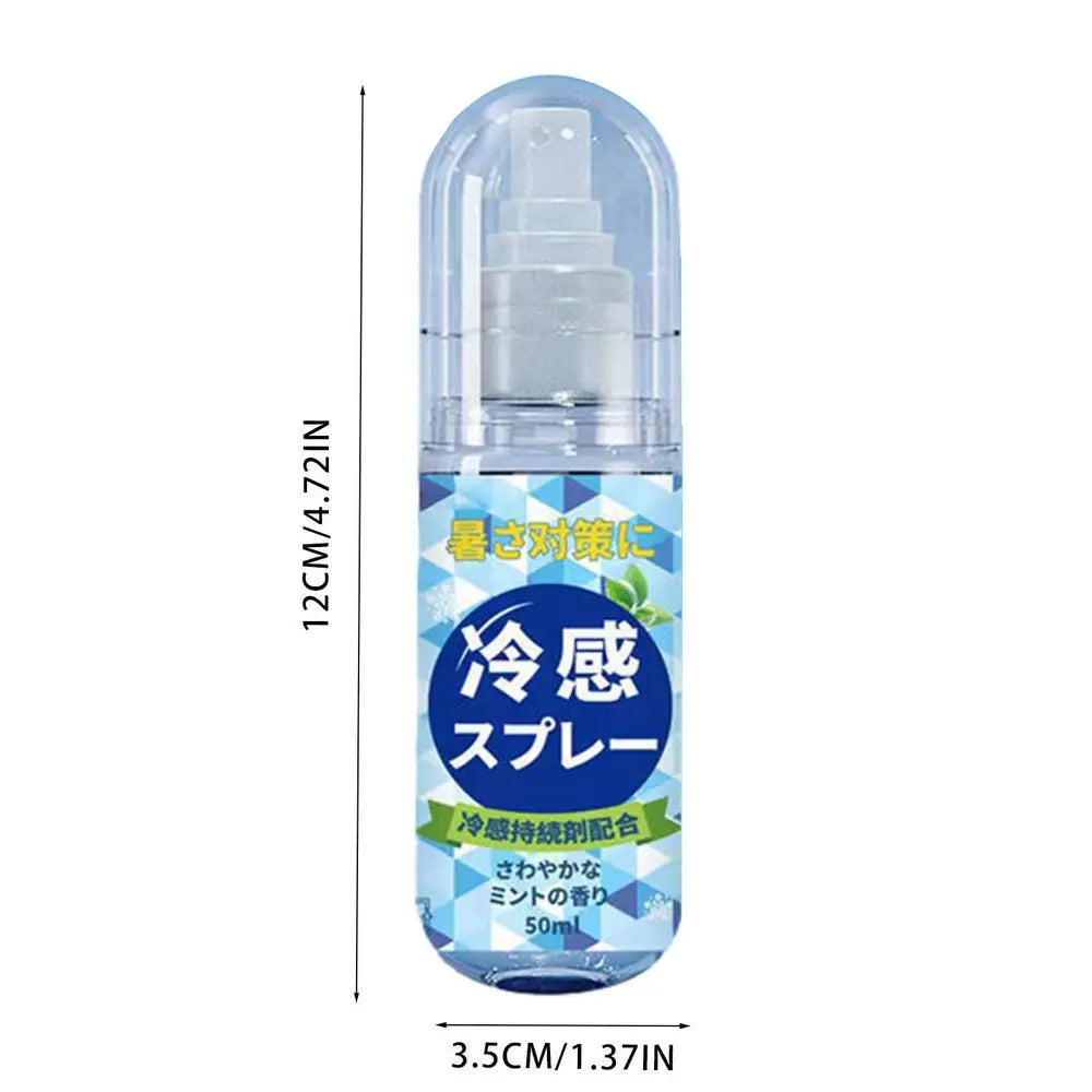 50ml Peppermint Cooling Mist Spray – Face & Body Refresher