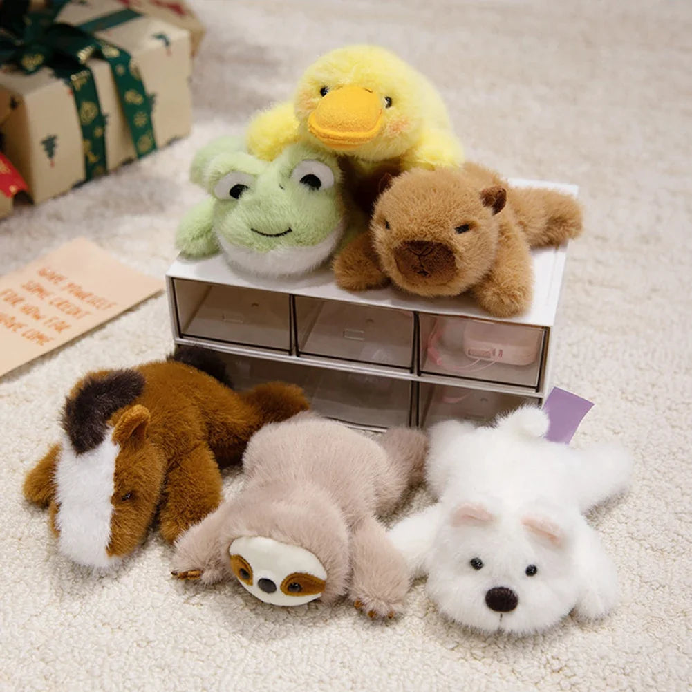 Plush Animal Fridge Magnets – Cute Cartoon Magnetic Decor