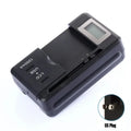 Universal LCD Battery Charger with USB Port | 32–55mm