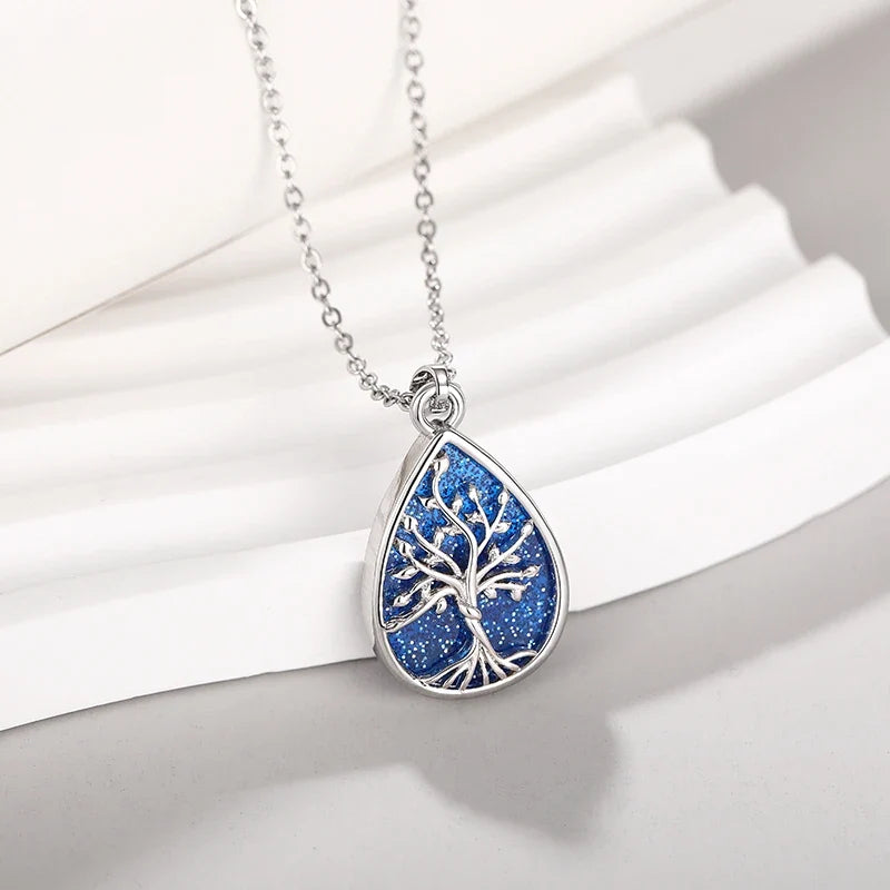Huitan Tree of Life Pendant Necklace | Bohemian Women's Jewelry