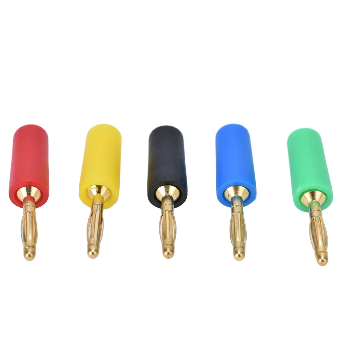 Bananas Connector Gold Plated Copper Easy Installation Banana Plug