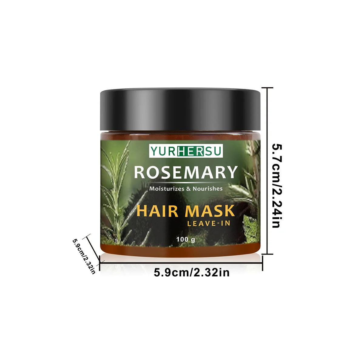 Leave-In Nourishing Hair Mask for All Hair Types – 100g