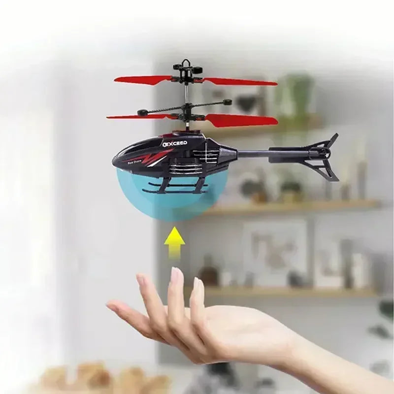 Mini RC Helicopter Drone Toy – App-Controlled & Rechargeable
