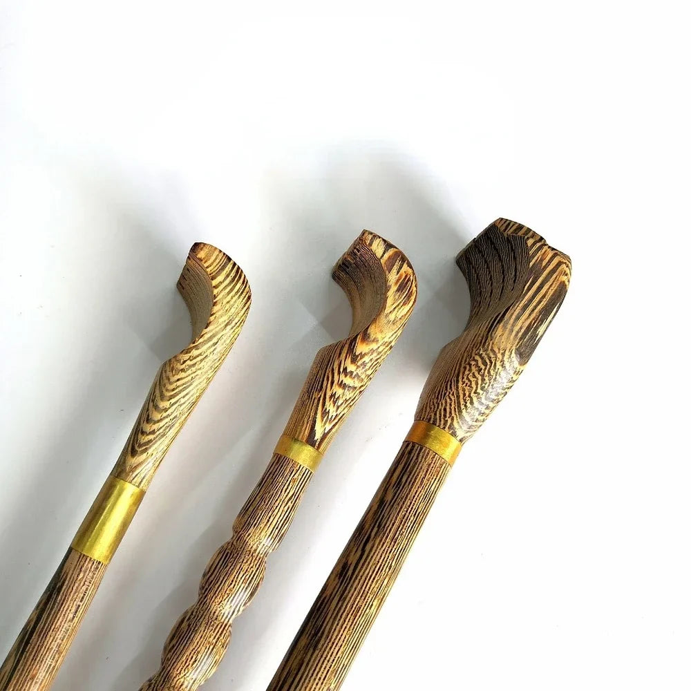 Bamboo Wood Back Scratcher – Long Handle Body Massager