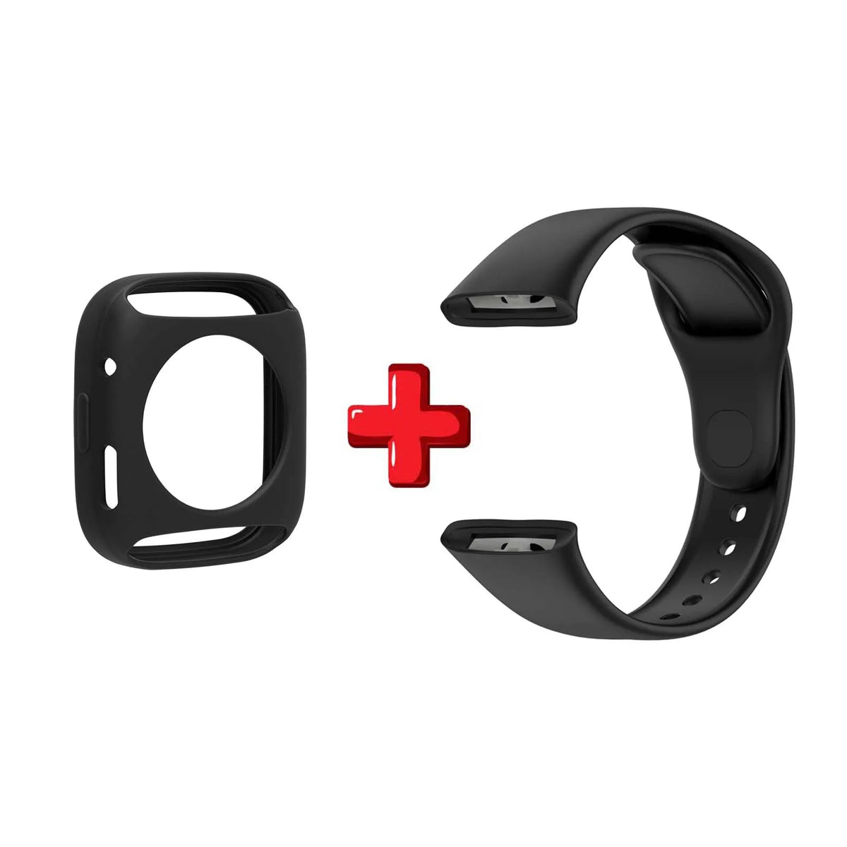 Silicone Band & Case Cover for Xiaomi Redmi Watch 3