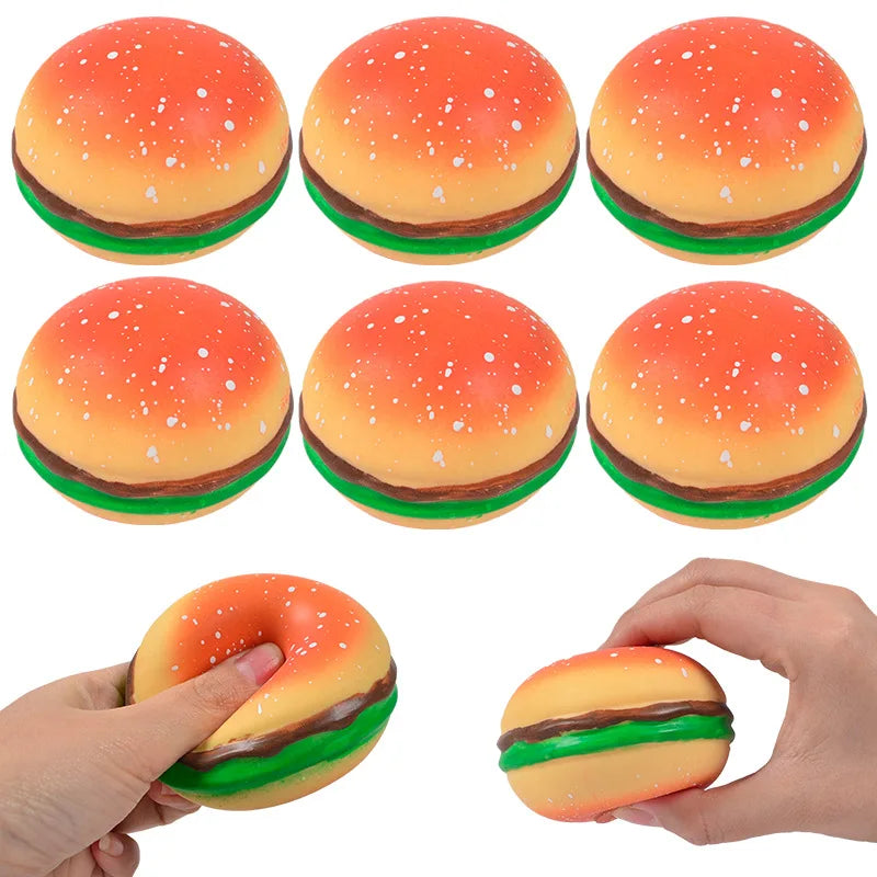 TPR Stress Relief Squishy Toy | Food Squeeze Slow Rebound Gift