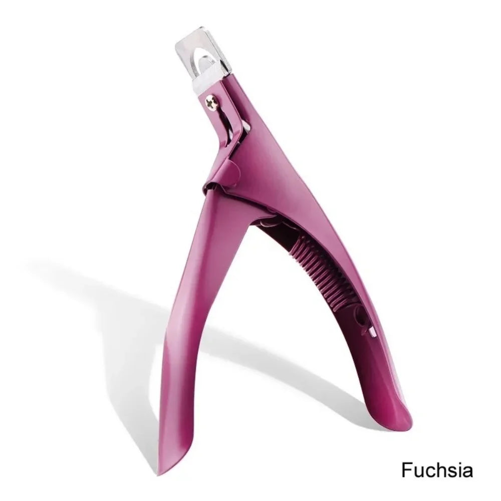 Acrylic Nail Clipper Magnetic U-Cut | Gel & False Nail Cutter