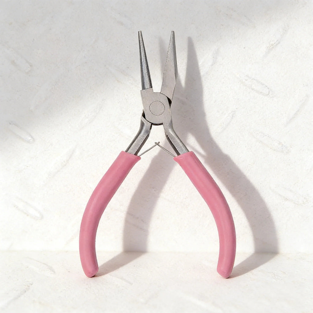 Mini Hair Extension & Jewelry Pliers – Half Groove Round Mouth