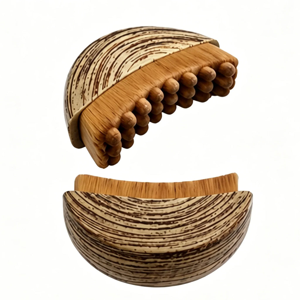 Wooden Gua Sha Face Brush | Facial Contouring & Sculpting Tool