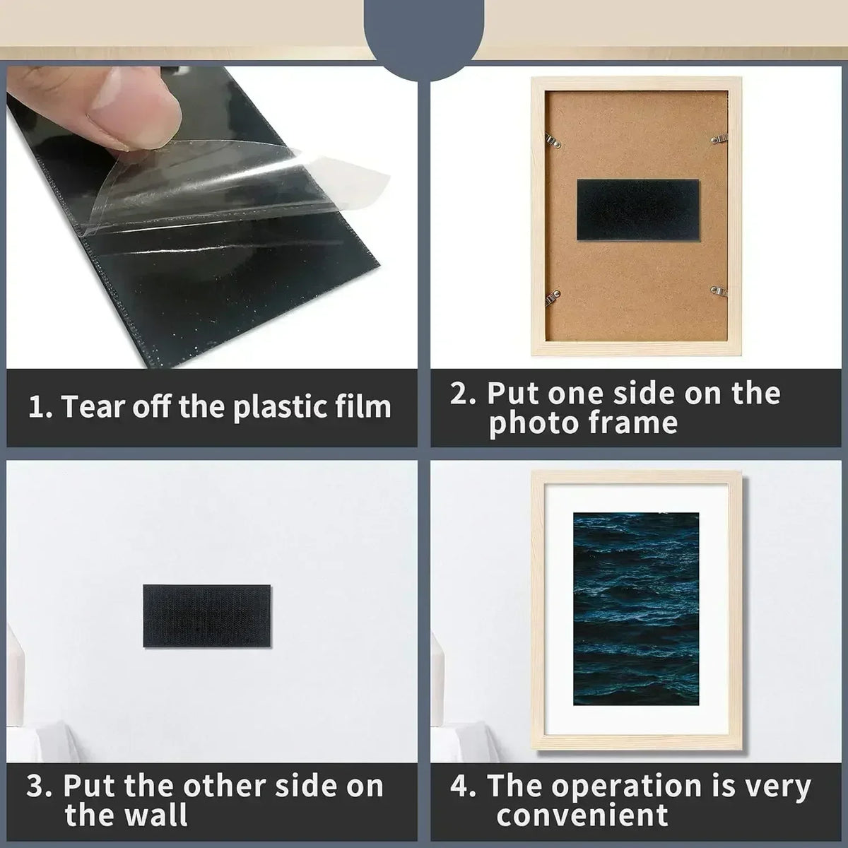 Self-Adhesive Hook & Loop Tape – Car Mats, Carpet & DIY Fastener