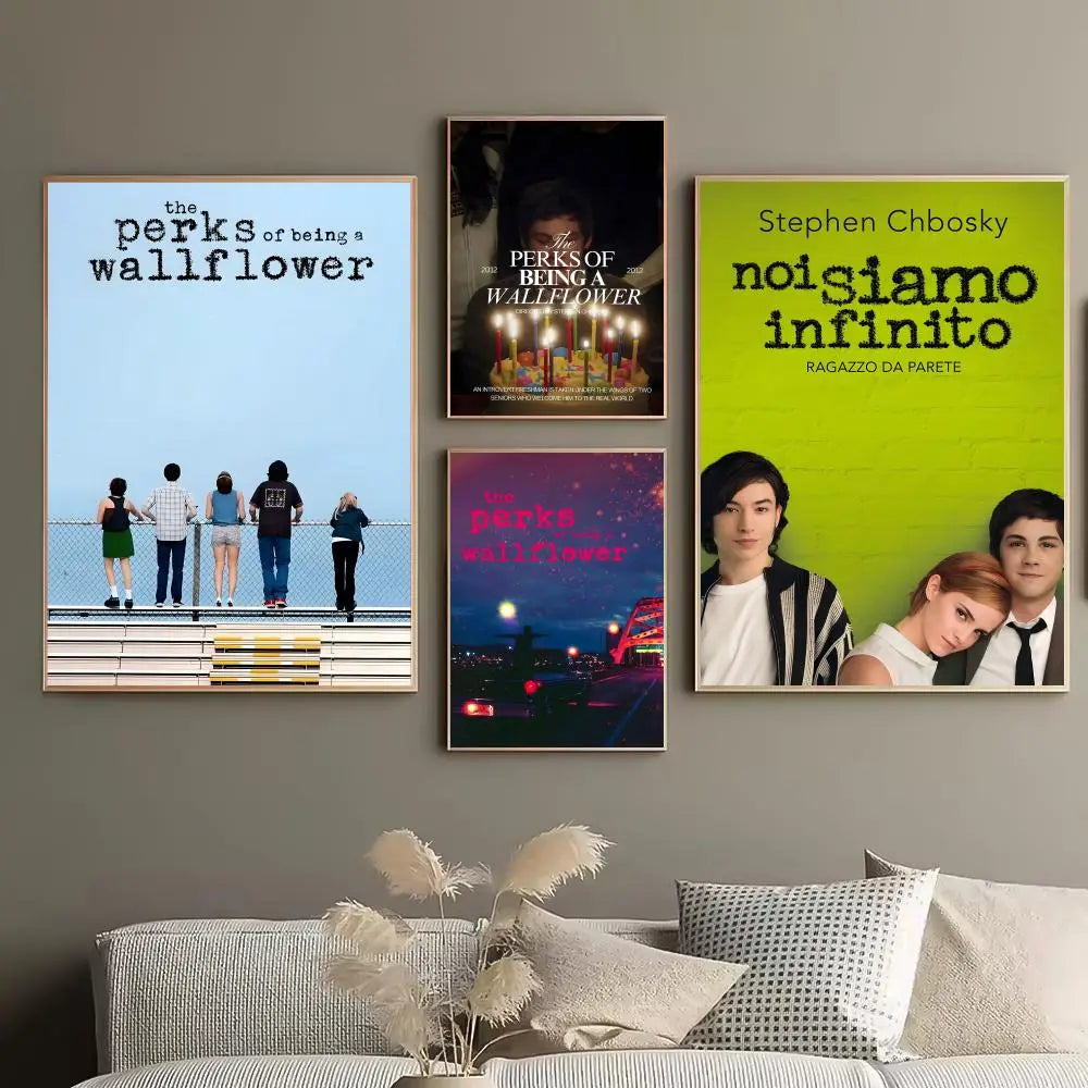 Perks of Being a Wallflower Poster – HD Self-Adhesive Wall Art