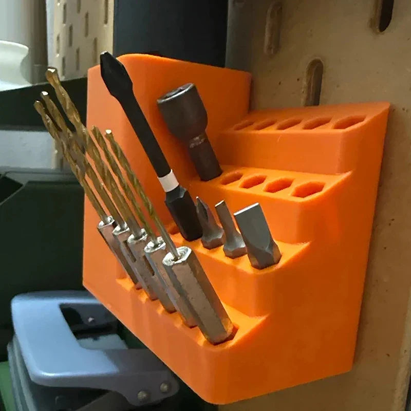 Drill Bit Organizer 20/50 Hole Screwdriver Bit Holder Stand