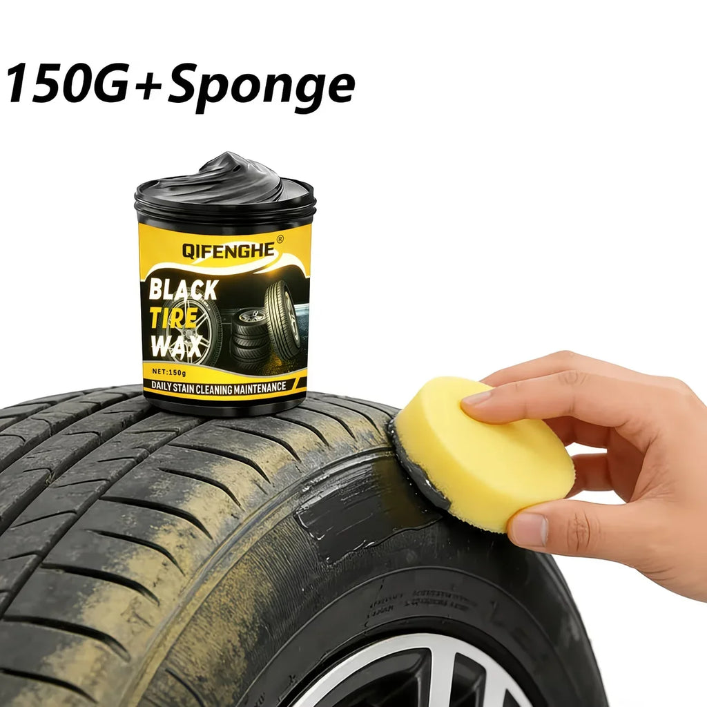 Black Tire Wax – Car Tire Polish, Cleaner & Long-Lasting Shine