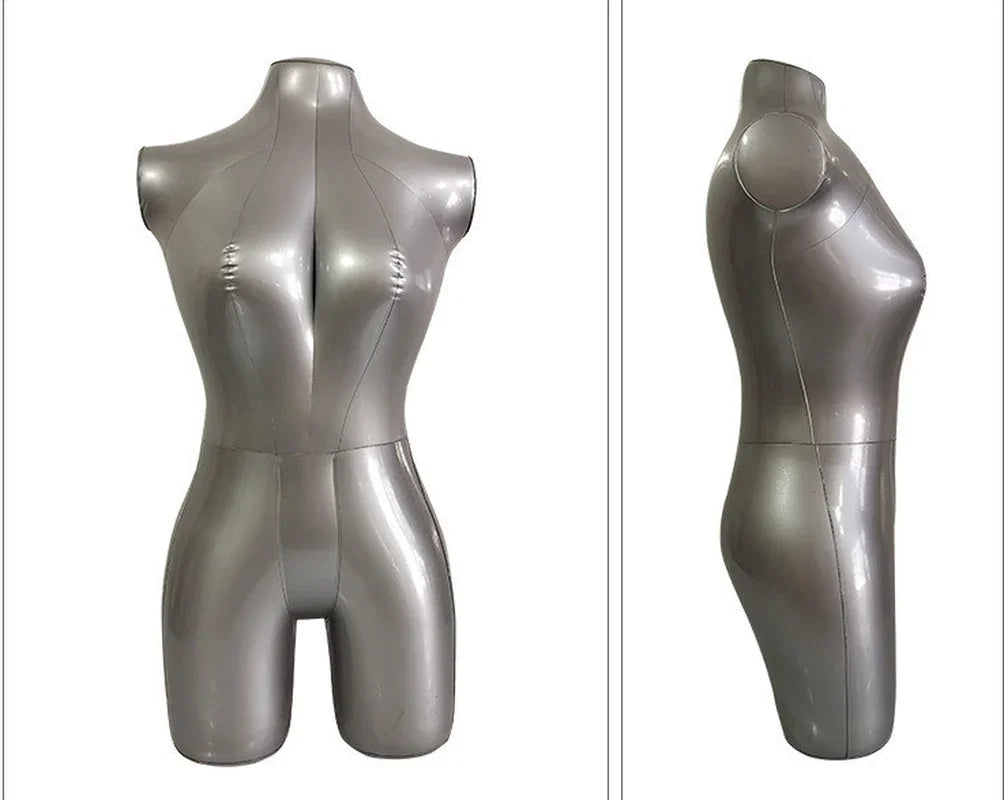 Inflatable Female Torso Mannequin – Half Body Clothing Display