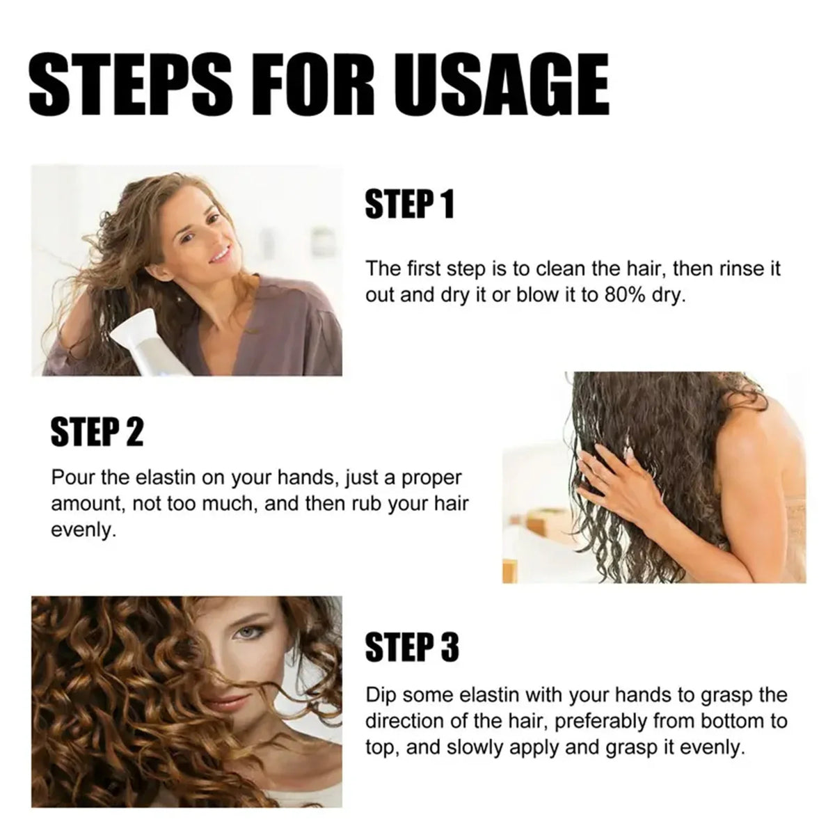Hydrating Curl Conditioner – Keratin, Biotin & Green Tea 150g
