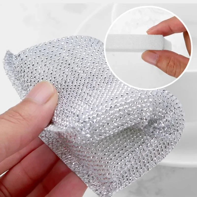Scratch-Free Kitchen Dishwashing Sponges – 4-Pack