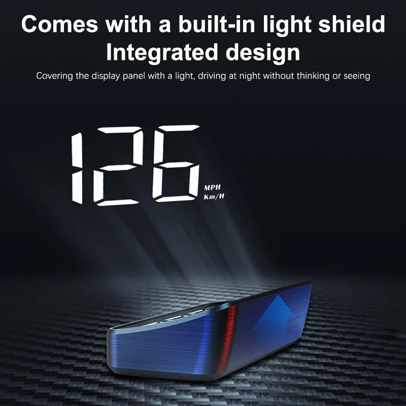 Car Speedometer HUD GPS Head Up Display Digital Speed Meter