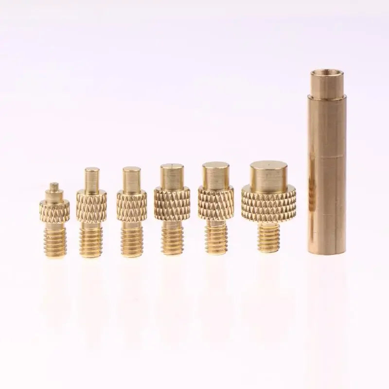 7 9 Heat Insert Nut Iron Tip M2 M3 M4 M5 M6 M8 Brass Thread Embedded