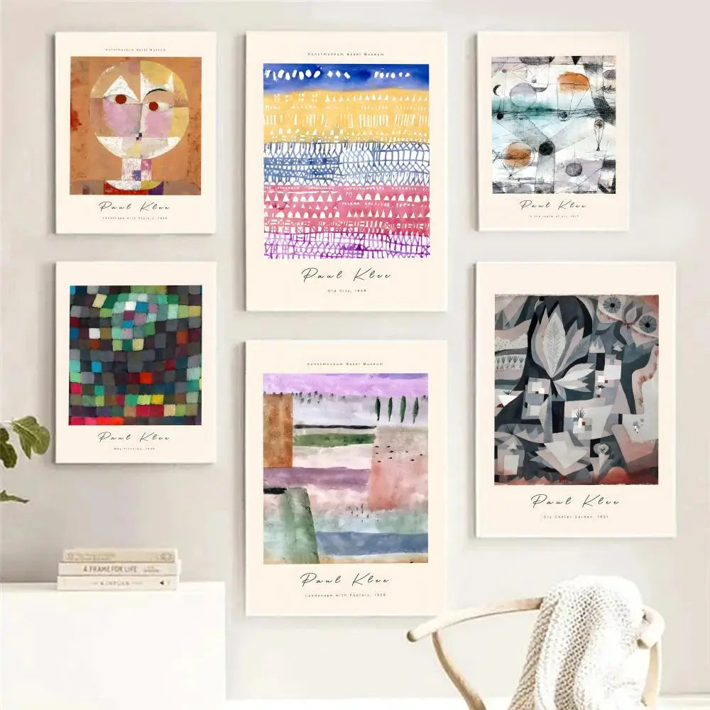HD Canvas Wall Art – Abstract Vintage Calligraphy Print Poster