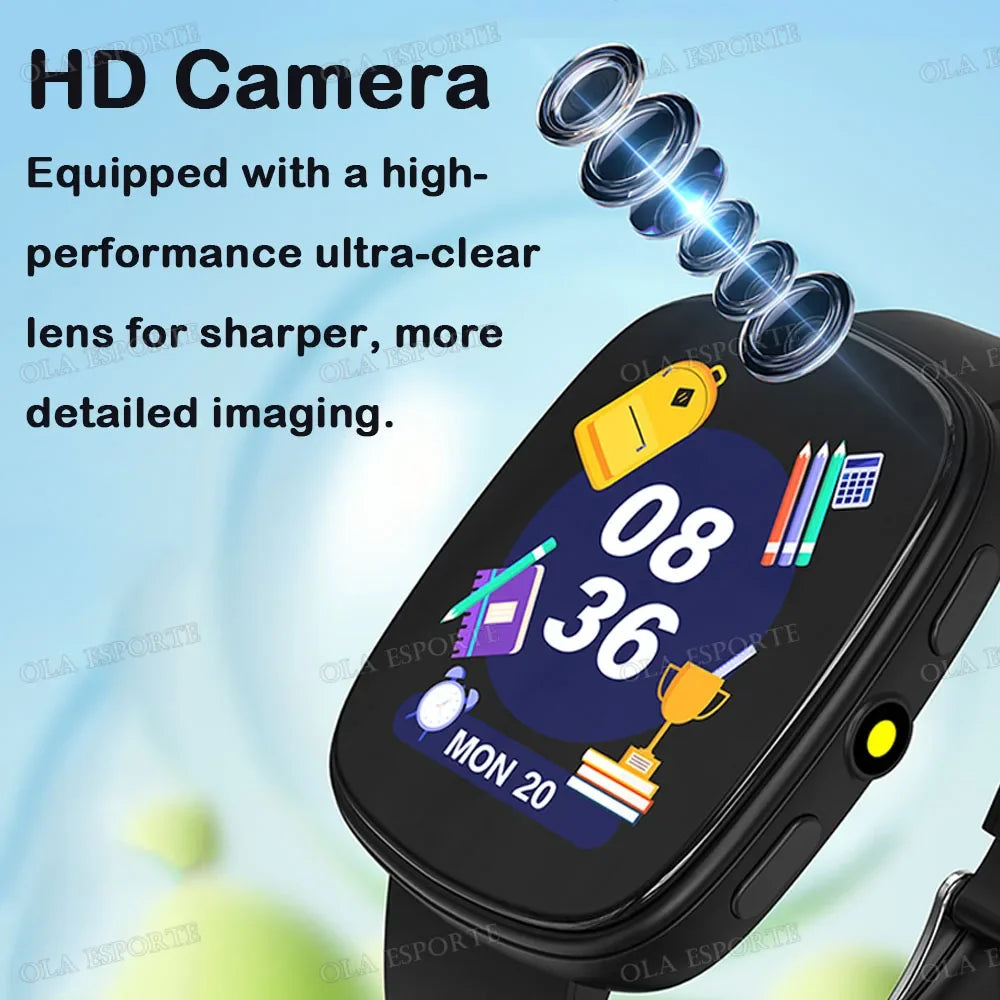 Kids Smartwatch | 22 Games, HD Camera, Sleep Monitor & Alarm