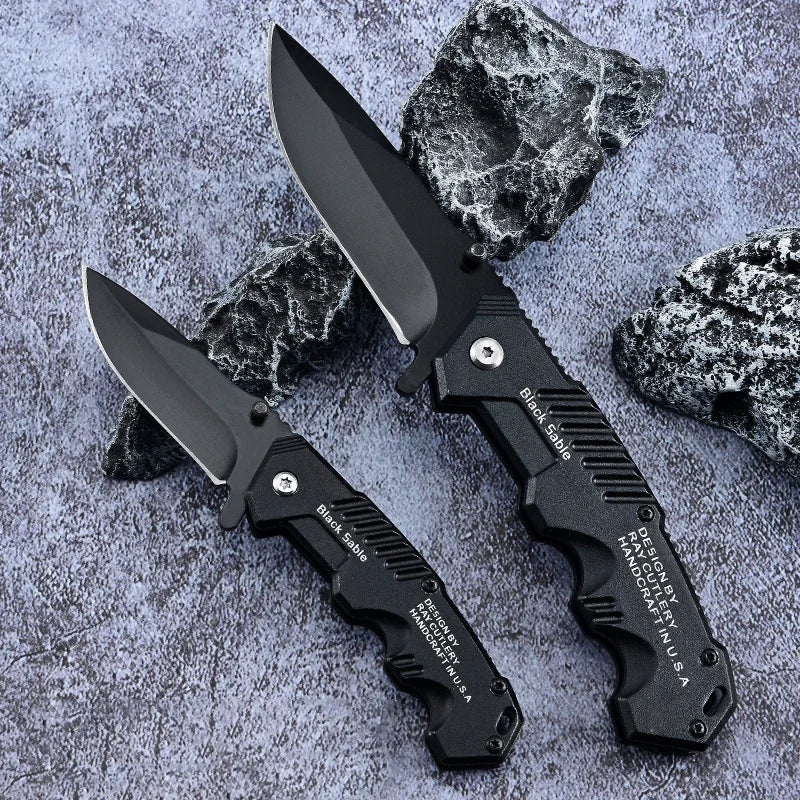 Folding Camping Knife – Stainless Steel Outdoor Survival Blade