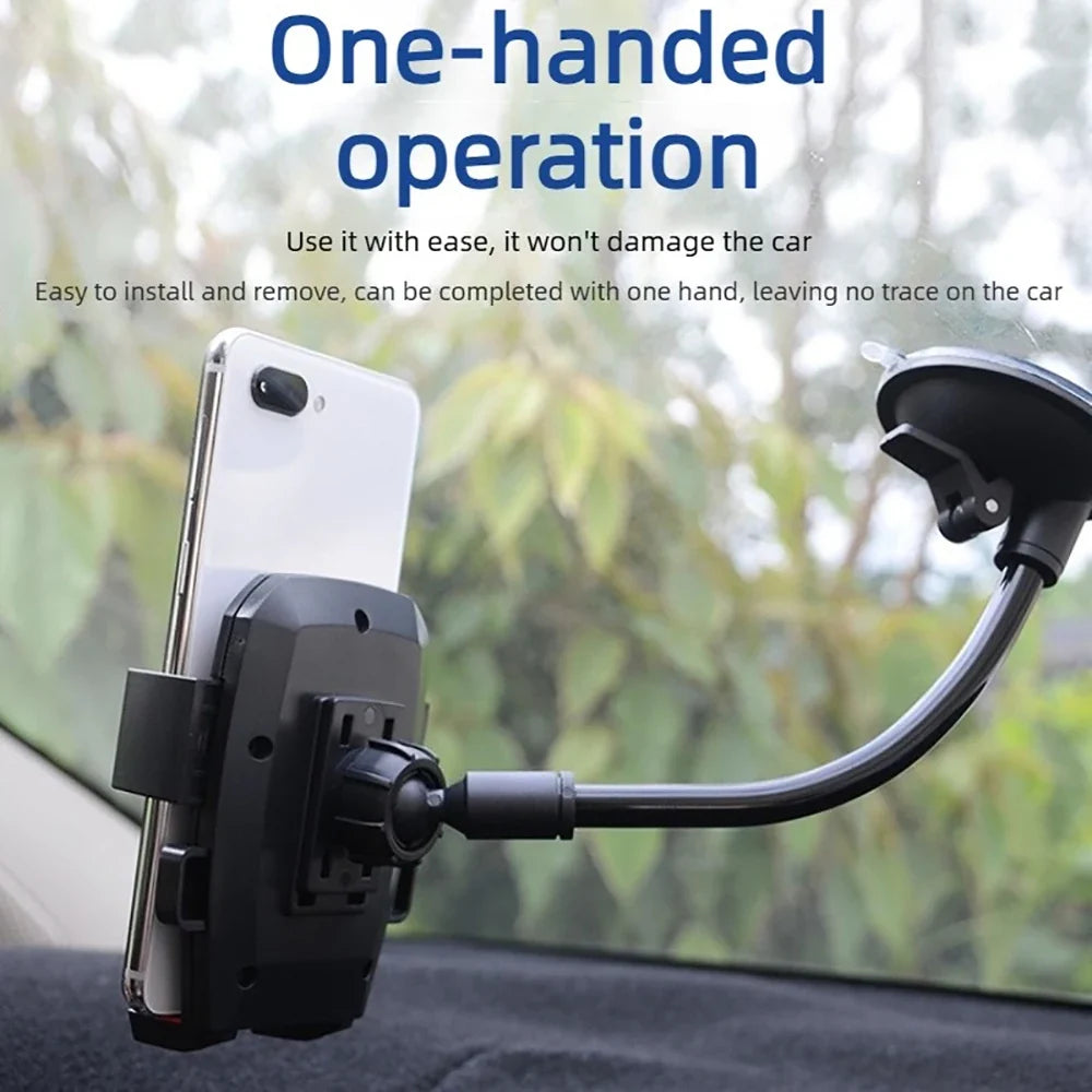 Universal Car Phone Holder Suction Cup Windshield Mount