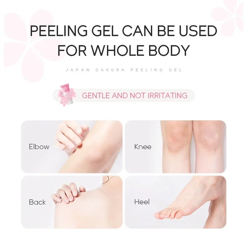 LAIKOU Sakura Peeling Gel – Exfoliate & Cleanse Pores 60g