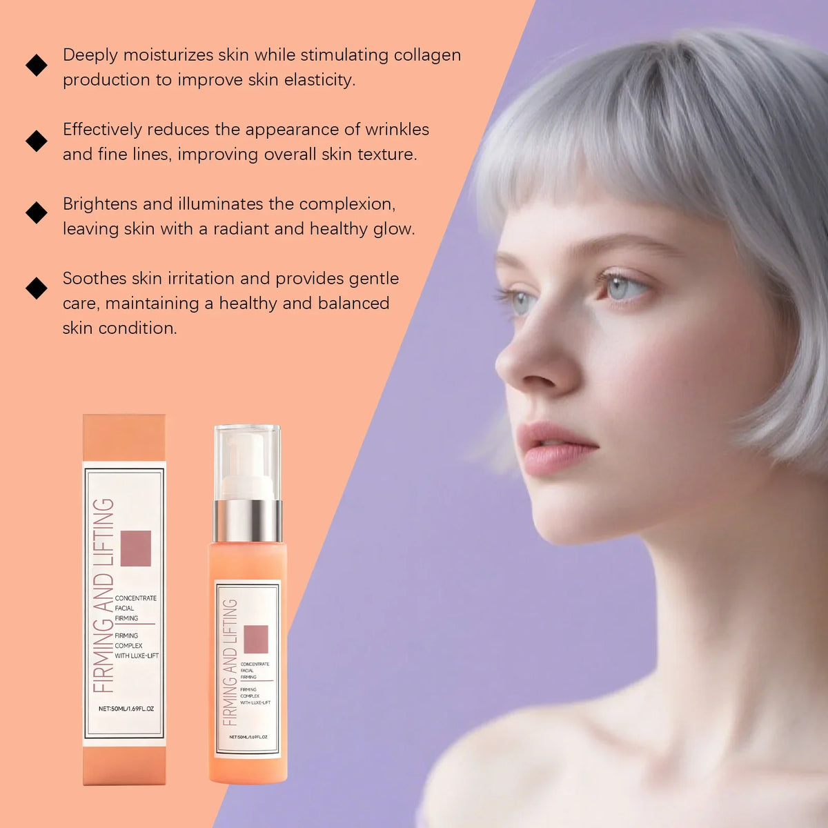 Nicotinamide Brightening Face Serum – Anti-Aging & Firming 50ml
