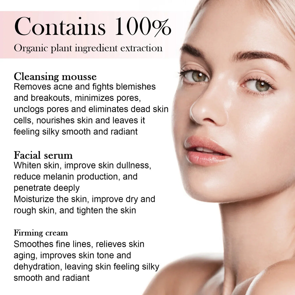 Jaysuing 5-in-1 Collagen Facial Kit – Hydrate, Brighten & Firm