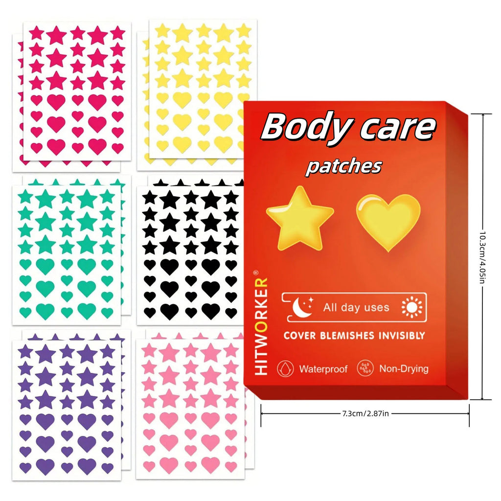 Hydrocolloid Acne Patches – Invisible, Waterproof | All Skin Types