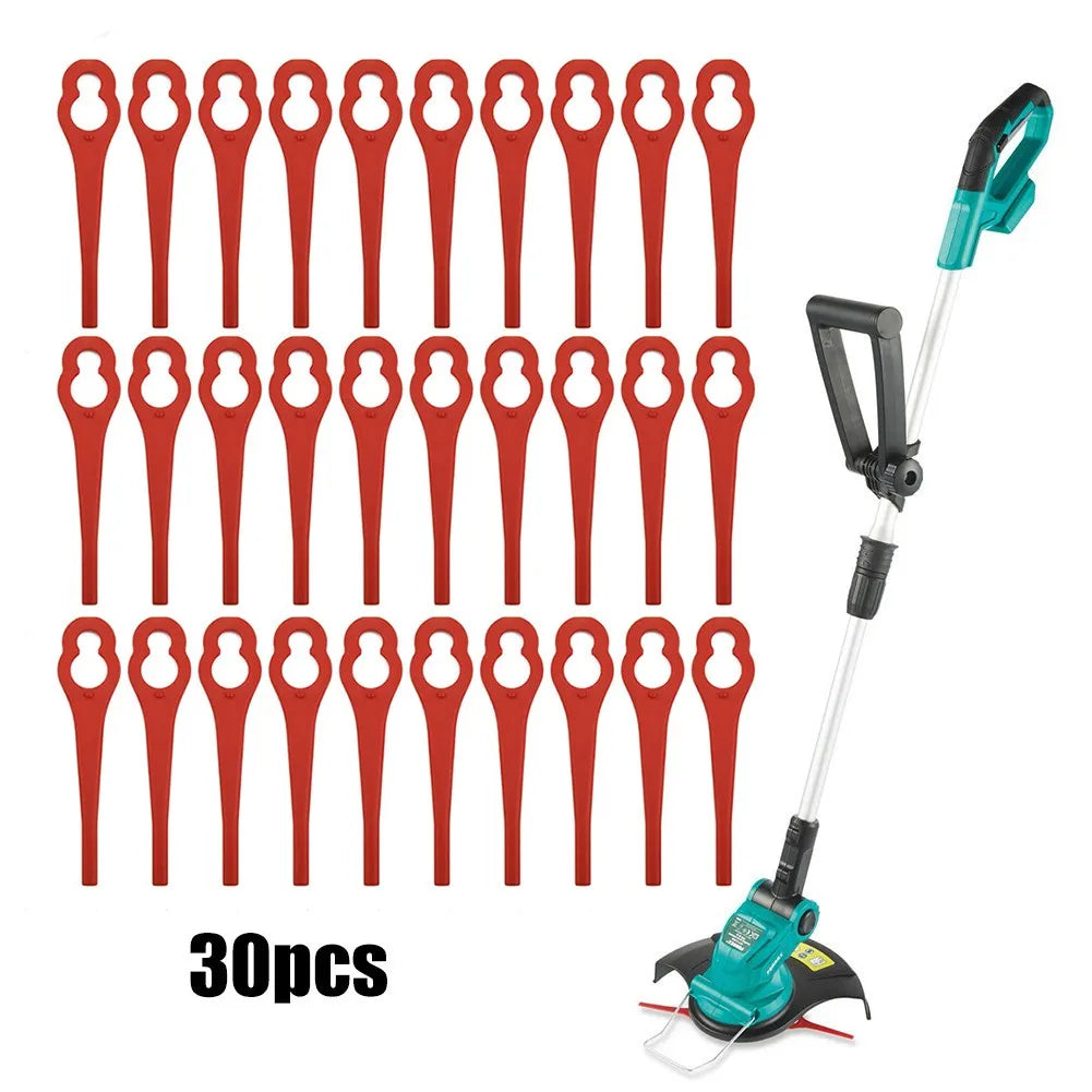 30-Pack Plastic Grass Trimmer Blades – Ferrex FAR 20-1