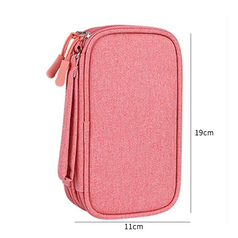 Double-Layer Digital Accessories Storage Bag | Large Capacity