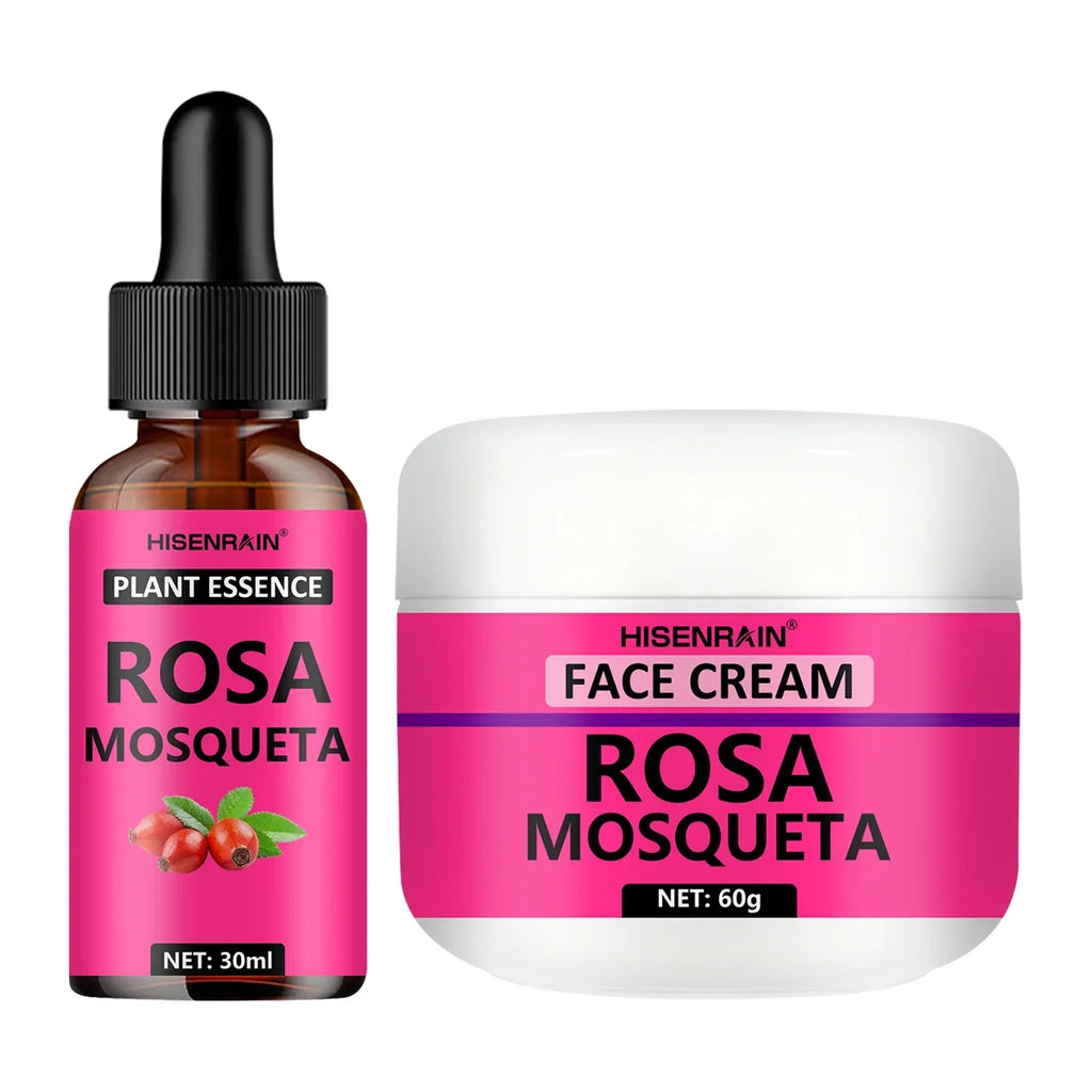 HISENRAIN Rosehip Serum & Cream Set – Brightening & Hydrating