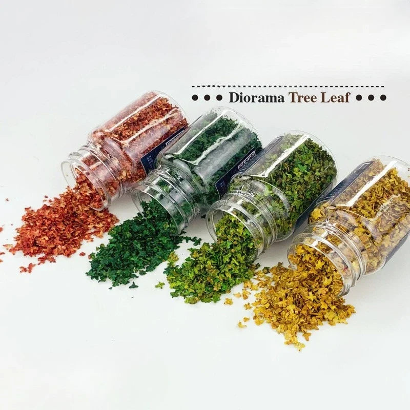 Leaves Static Model DIY Miniature Leaf Micro Landscape Bonsai Fairy