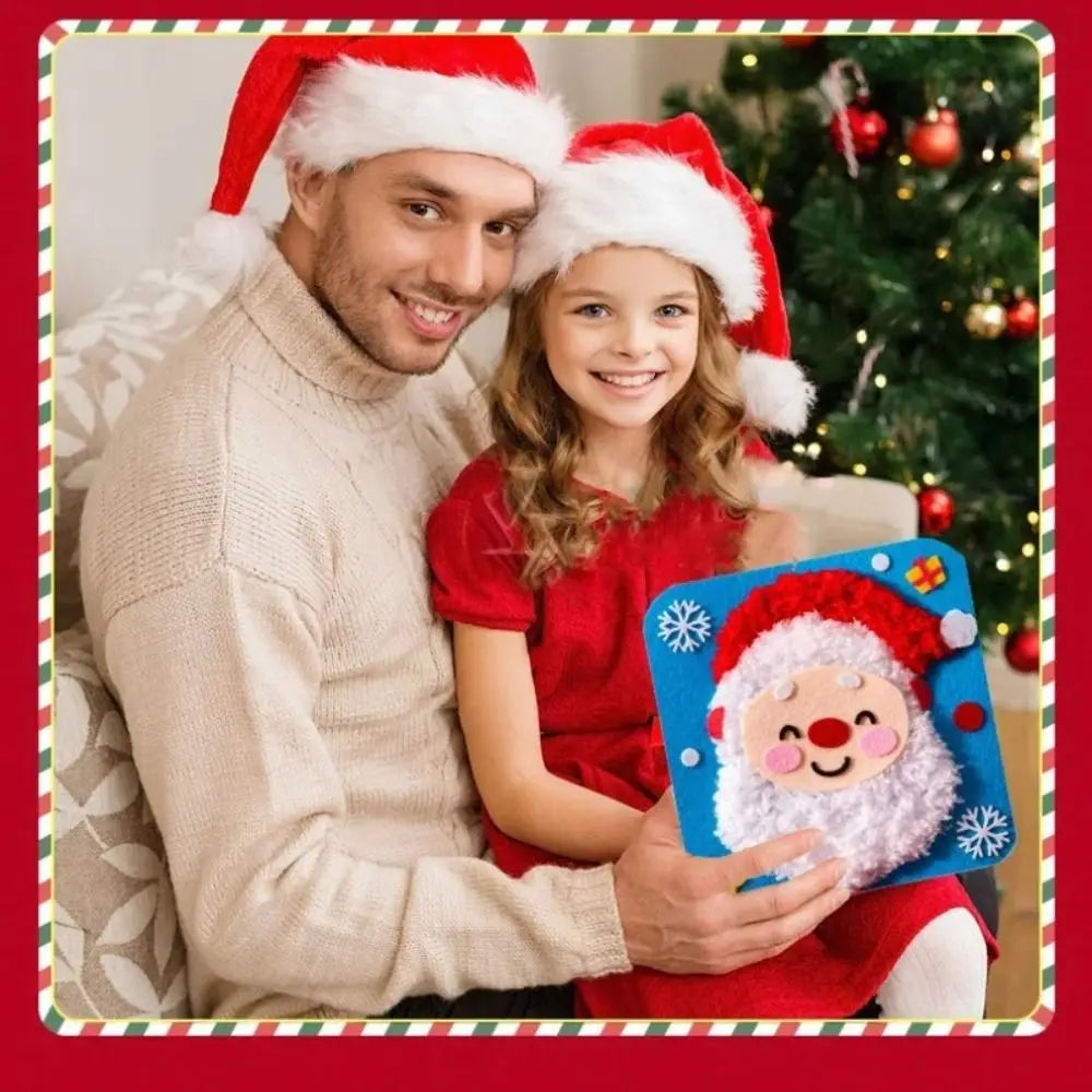 Non-woven Fabric Christmas Sewing Fun Threading Handicrafts DIY
