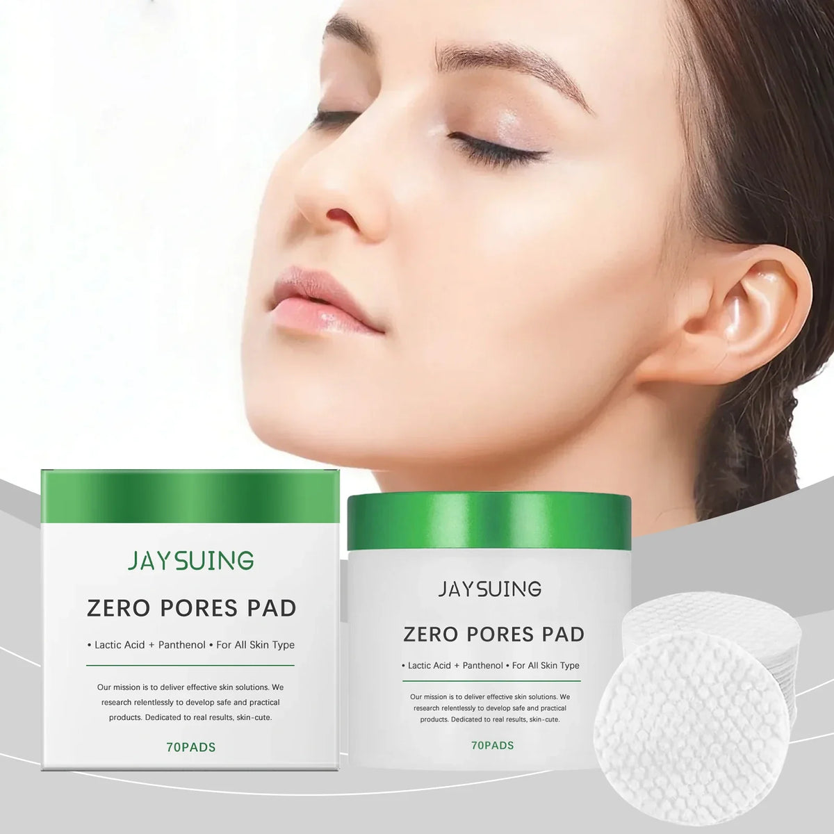 Salicylic Acid Facial Exfoliating Pads 70ct – Unclog Pores