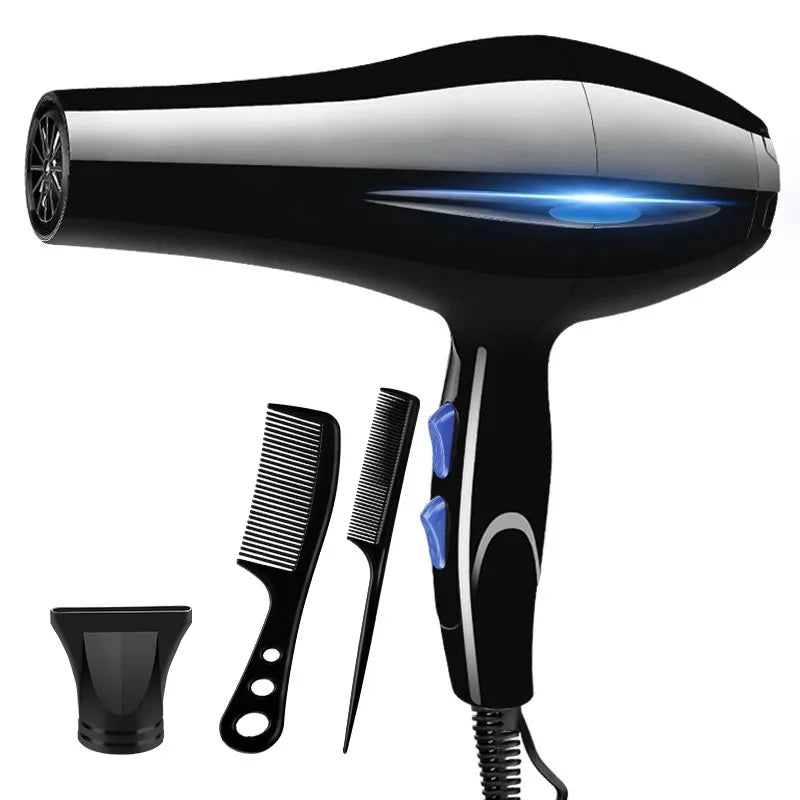 Professional Ionic Hair Dryer 1200W – 3 Heat & Cool Shot
