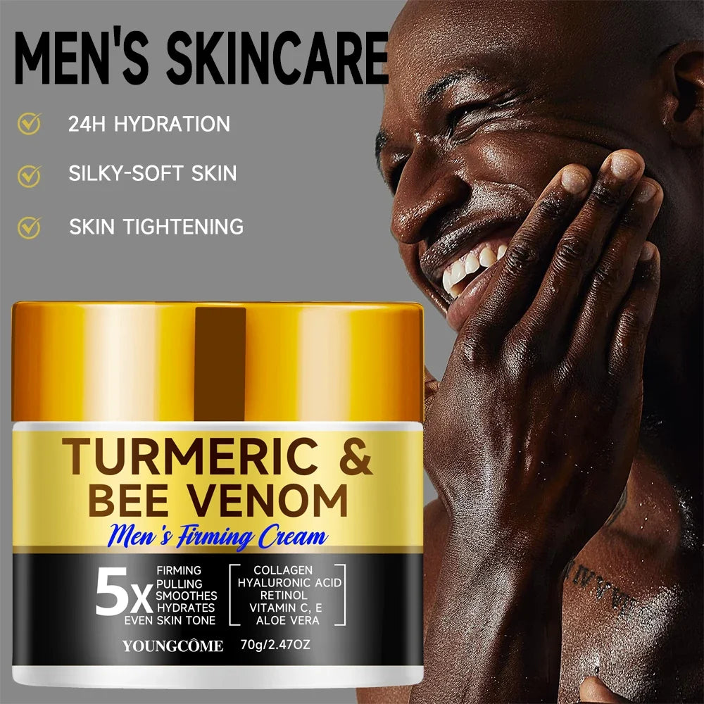 YOUNGCOME Men's Retinol Collagen Face Cream | Firming Moisturizer