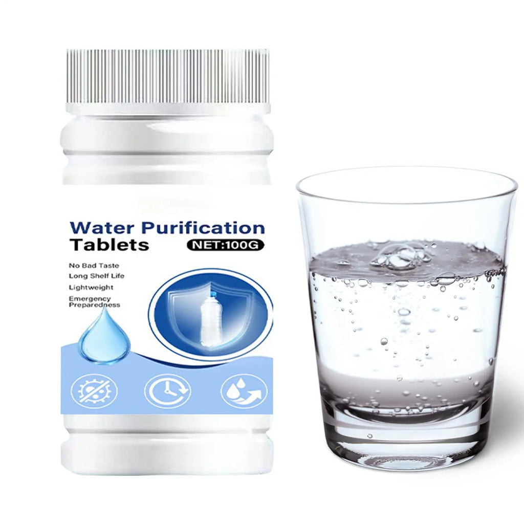 Water Purification Tablets – Camping, Hiking & Emergency