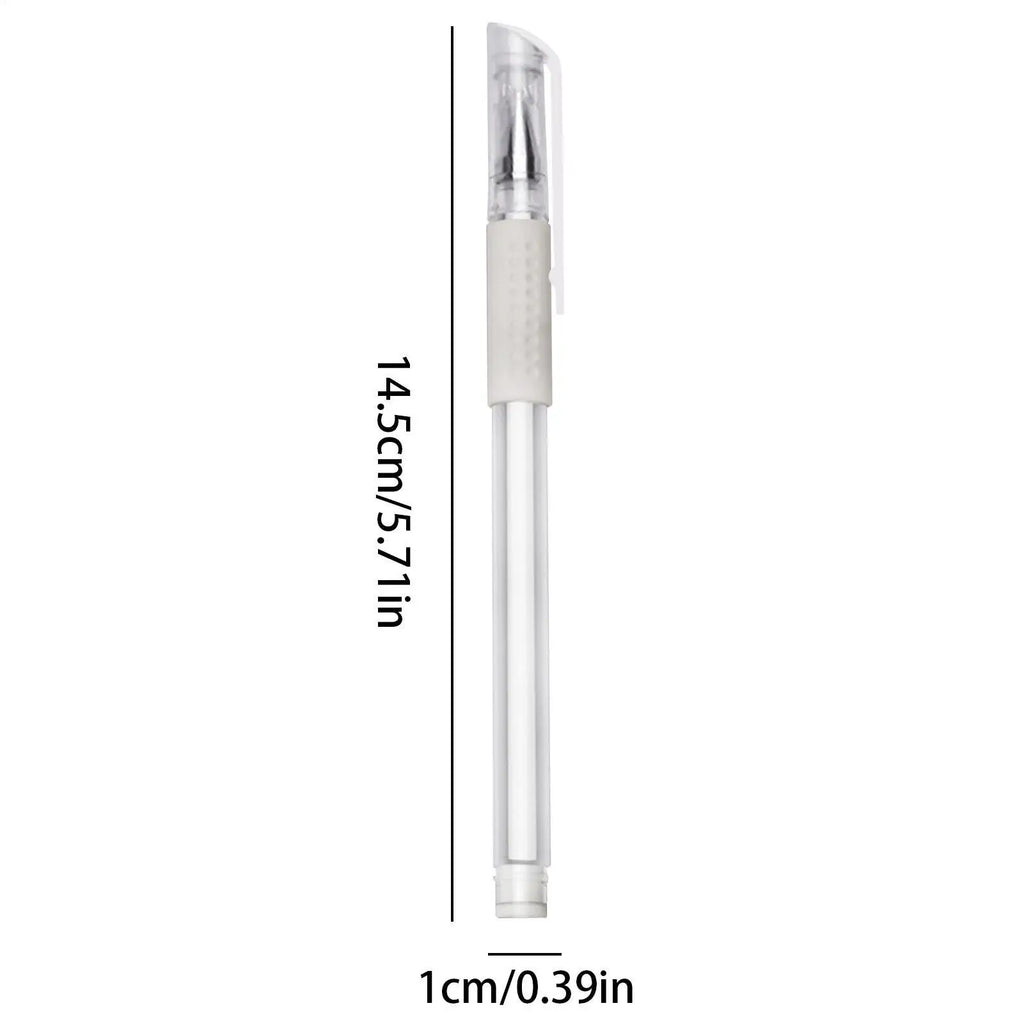 White Tattoo Skin Marker Gel Pen – Water-Soluble Sketch Pen