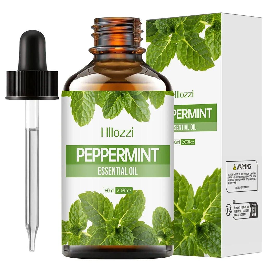 Peppermint Essential Oil 30/60/100ml | Aromatherapy & Diffuser