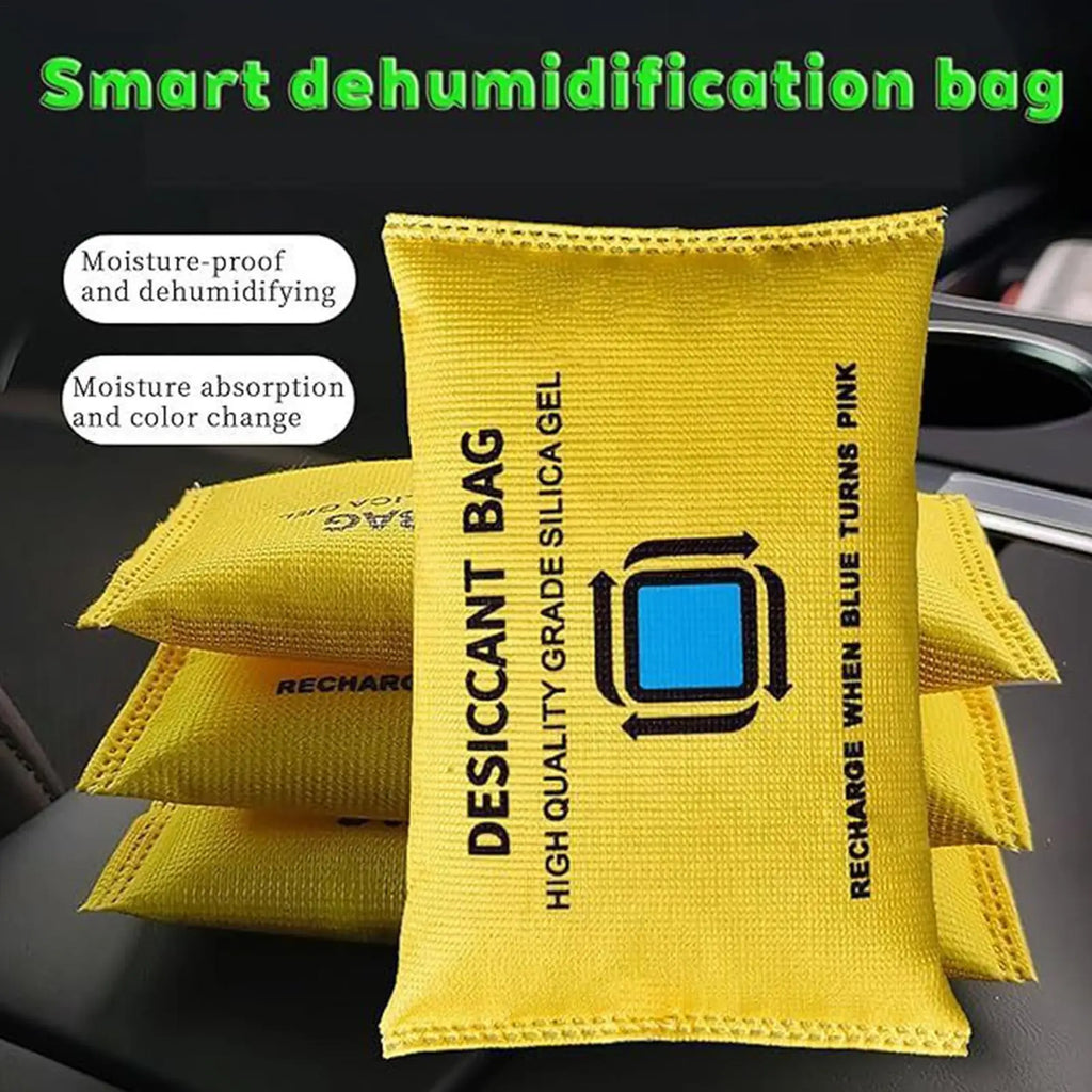 Reusable Dehumidifier Bags – Car, Home, Closet & RV Moisture Absorber